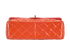Classic Jumbo Double Flap, &pound;3,200, Handbags, Orange, Patent Leather, Top view